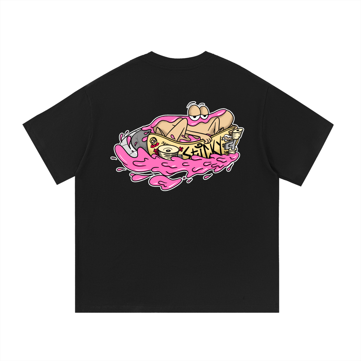 Pool Slash Tee (Black)